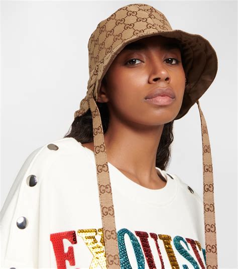 gucci. bucket hat|Gucci bucket hat for women.